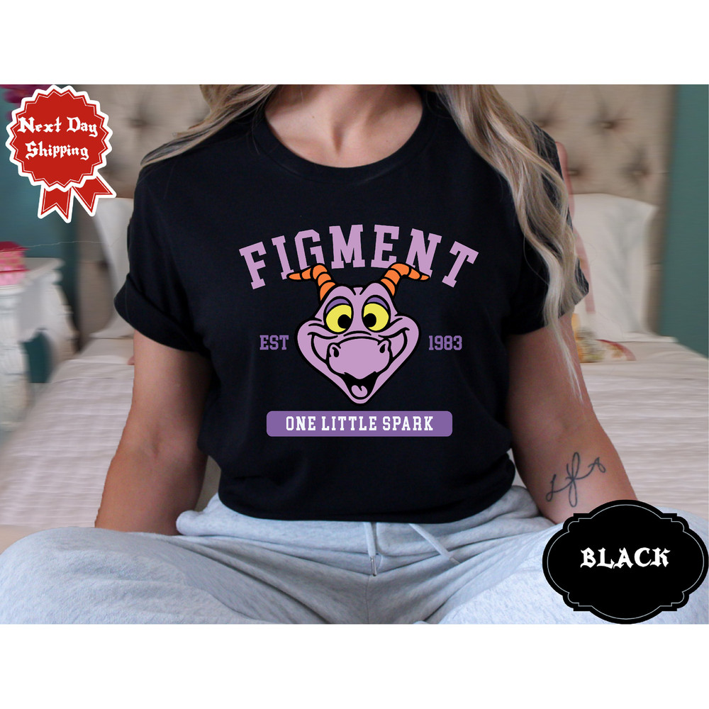 Disney Figment Shirt, Purple Dragon Shirt, Figment Est 1983 Shirt, Figment Shirt, Figment Shirt For Kids, Matching Disney Shirt.jpg