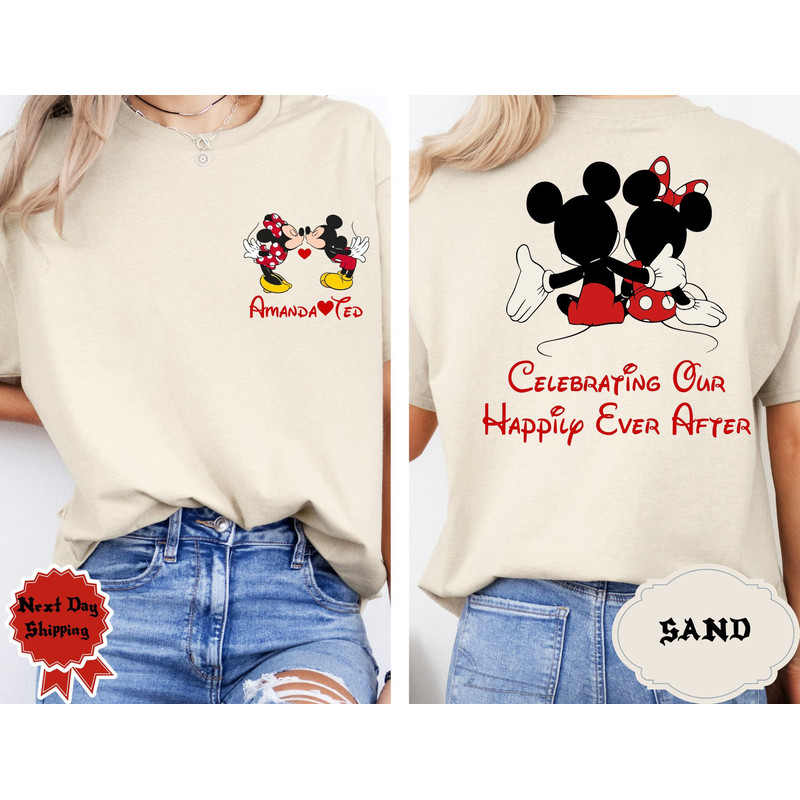 Mickey and Minnie Shirt Tee, Disney Shirt, Disney Tee, Disney Vacation Shirt, Disney Tank, Disney Family Shirts, Disney Valentine's Day Tee.jpg