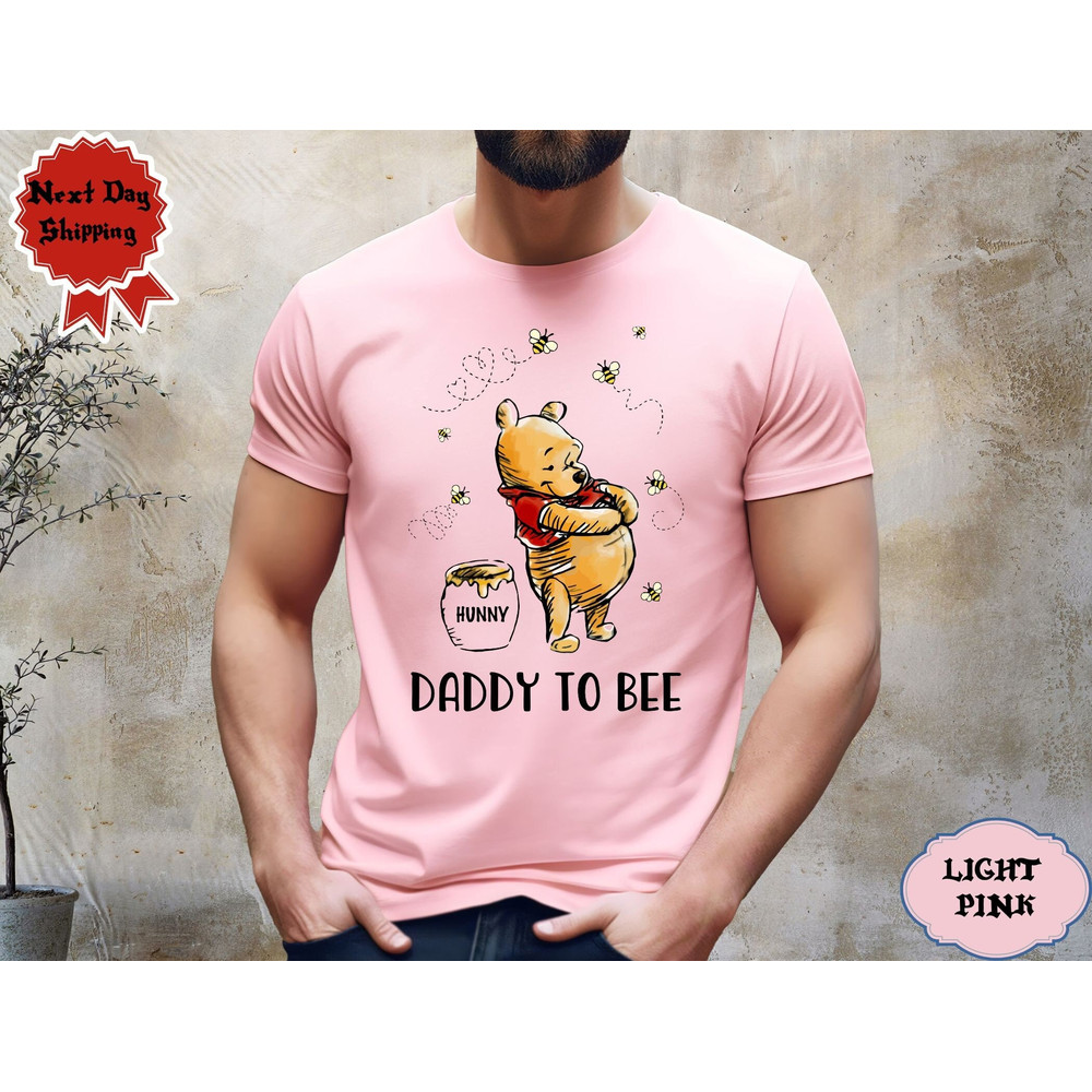 Mommy to Bee Shirt, Daddy to Bee Shirt, Pregnancy Reveal Shirt, Disney Pooh Mommy shirt, Family Matching Shirt, Funny Mom Tee, New Mom Gift.jpg