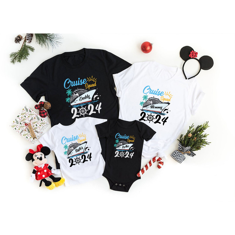 Custom Cruise Squad 2024 Shirt, Cruise Squad Shirt, Custom Cruise Squad Group Shirt for 2024 Season, Custom Family Cruise Shirts, Cruise Tee.jpg