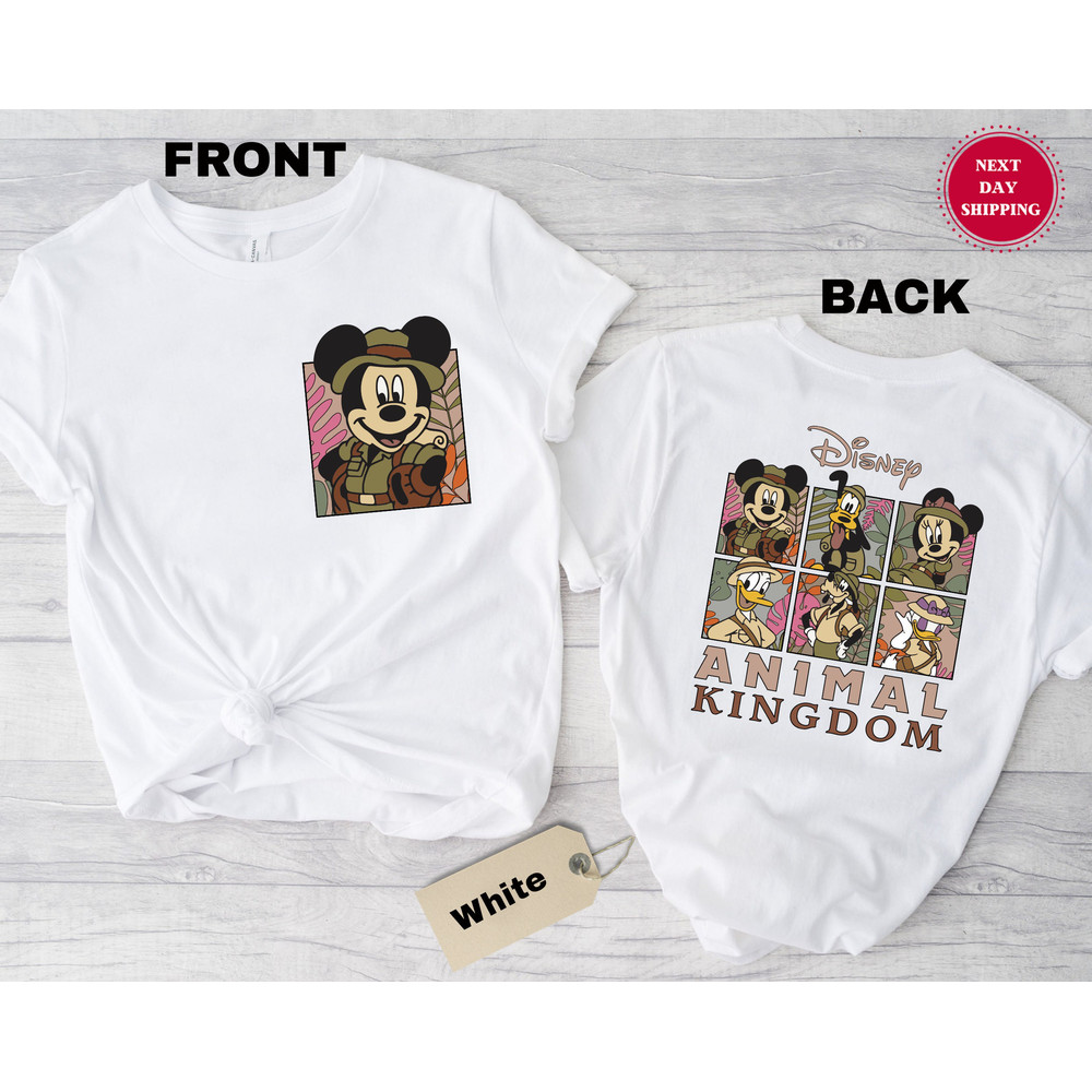 Disney Animal Kingdom Mickey Minnie Shirts, Two Sided Disney Animal Kingdom T-Shirt, Disney Family Animal Kingdom Shirts, Mickey And Friends.jpg