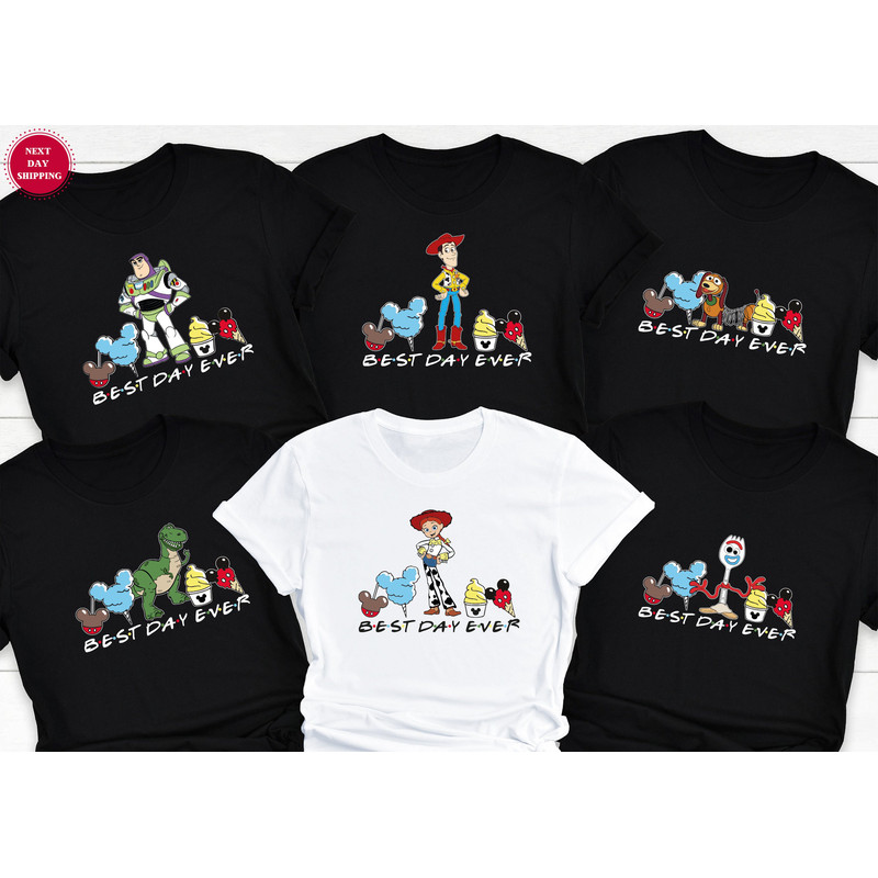 Disney Best Day Ever Shirts, Star Wars Shirt, Disney Princess Shirt, Toy Story Shirt, Seven Dwarfs Shirt, Disney Trip Shirt, Family Matching.jpg