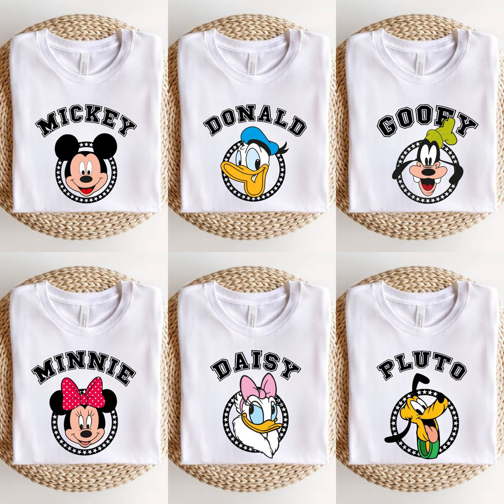 Disney Friends Shirt, Mickey Friends Shirt, Mickey Minnie Donald Daisy Goofy Pluto, Disney Shirts, Disney Vacation Shirt, Disney Trip Shirts.jpg
