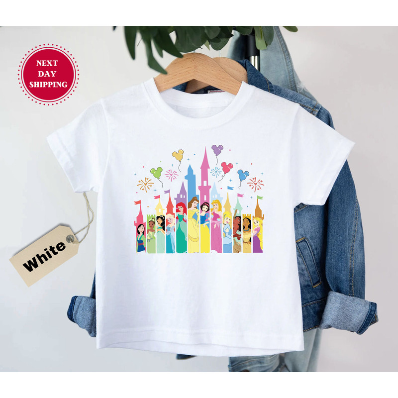 Disney Princess Castle Shirt, Disney Vacation Shirt, Disney Castle, Princess Gift, Disney Girl Trip, Princess Shirt, Princesses Castle Shirt.jpg