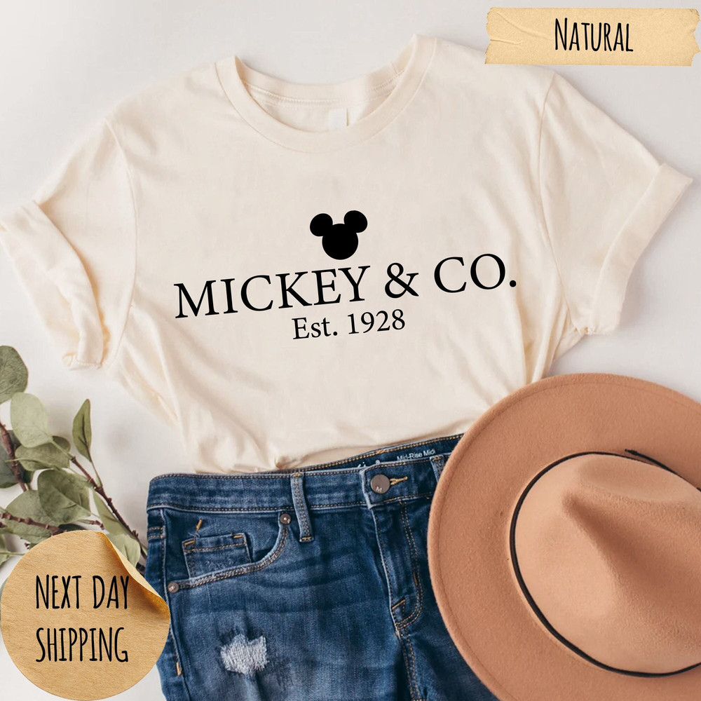 Mickey & Co T-Shirt, Mickey And Co. Est. 1928 T-Shirt, Disney Mickey T-Shirt, Disney Trip Shirt, Disney Family Trip Shirt, Disneyland Shirts.jpg