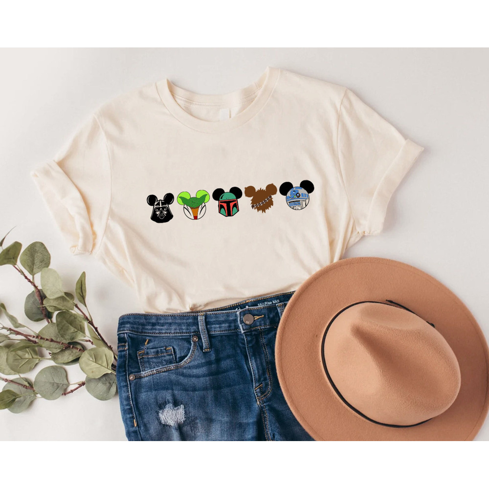 Star Wars Shirt, Star Wars Disney Shirt, Disney World Shirts , Princess Leia Shirt, Baby Yoda Shirt, Luke Skywalker Shirt, Darth Vader Shirt.jpg