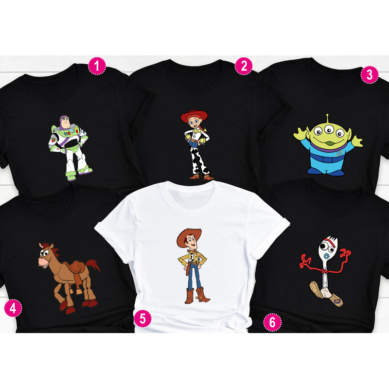 Toy Story All Characters Shirt, Disney Family Shirt, Buzz Lightyear Tee, Sheriff Woody Shirt, Disneyworld Trip Shirt, Toy Story Party Shirt.jpg
