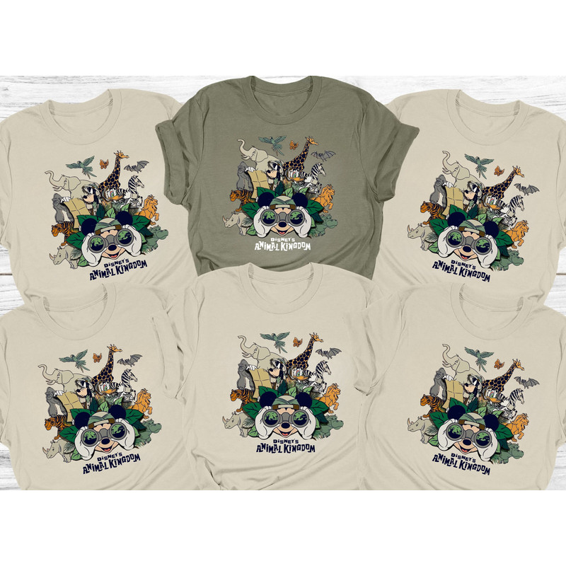 Disney Animal Kingdom Shirts, Family Vacation Shirt, Disney Safari Shirt, Animal Kingdom Custom Name, Animal Kingdom Family Matching Shirts.jpg