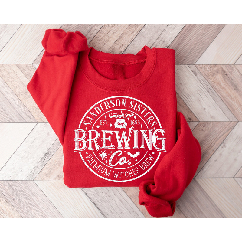 Sanderson Sisters Brewing Co. Sweatshirt, Sanderson Witch Sweatshirt, Sanderson Sisters Shirt, Halloween Witches Shirt, Salem Sweatshirt 1.jpg