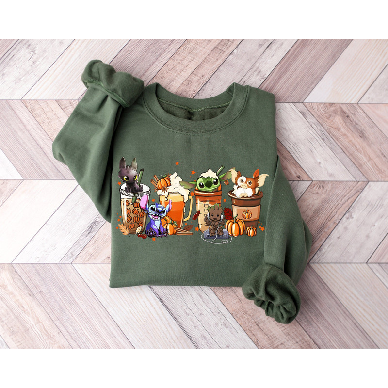 Stitch Disney Coffee Sweatshirt, Halloween Disney Coffee Sweatshirt, Disney Stitch Shirt, Halloween Coffee Shirt, Disney Shirt.jpg