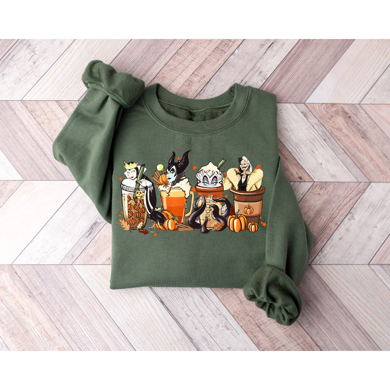 Villains Disney Sweatshirt , Villains Disney Coffee Sweatshirt, Halloween Disney Coffee Sweatshirt, Disney Villains Shirt, Disney Sweatshirt.jpg