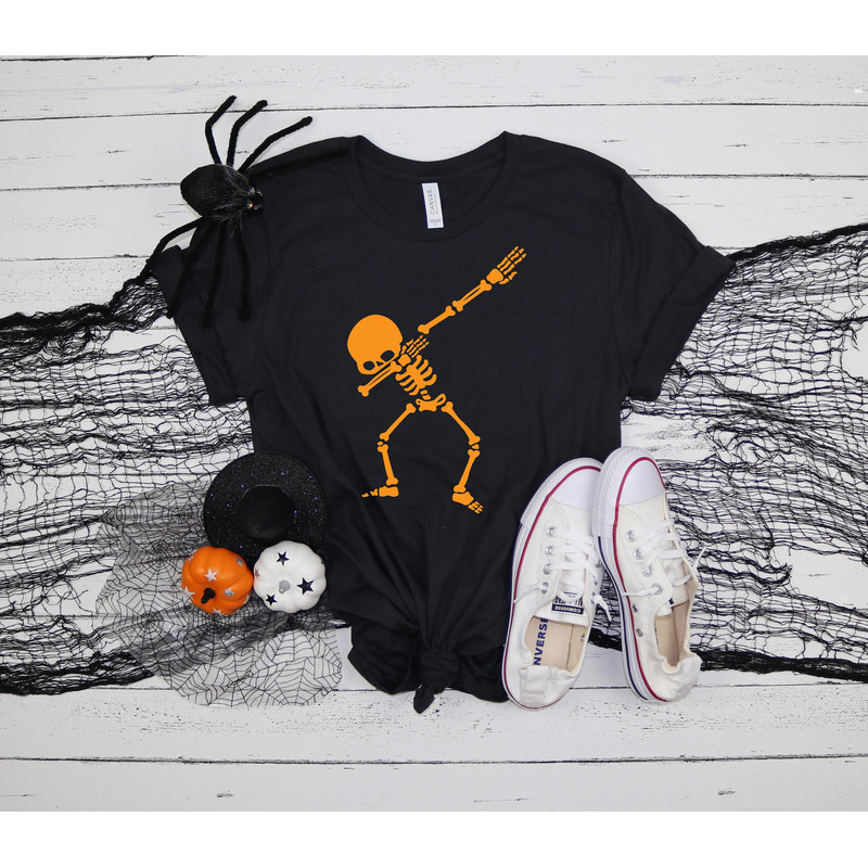 Dancing Skeleton Shirt Skeletons Happy Halloween Tshirt Halloween Shirt, Basic Witch Shirt, Happy Halloween Shirt,Halloween Party Shirt.jpg