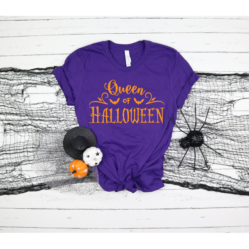 Queen of Halloween Shirt,Halloween Party Shirts,Hocus Pocus Shirts,Sanderson Sisters Shirts,Halloween Outfits,2021 Halloween Funny Shirt.jpg