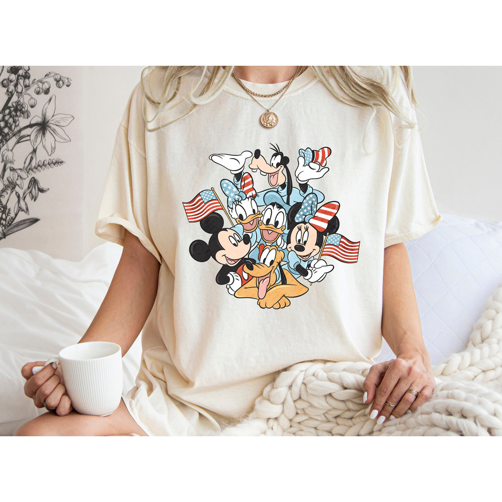 Comfort Colors Disney Mickey And Friends 4th of july Shirt,4th of july  Magic Kingdom Shirt, Disney 4th of July Shirts, Mouse Shirt.jpg