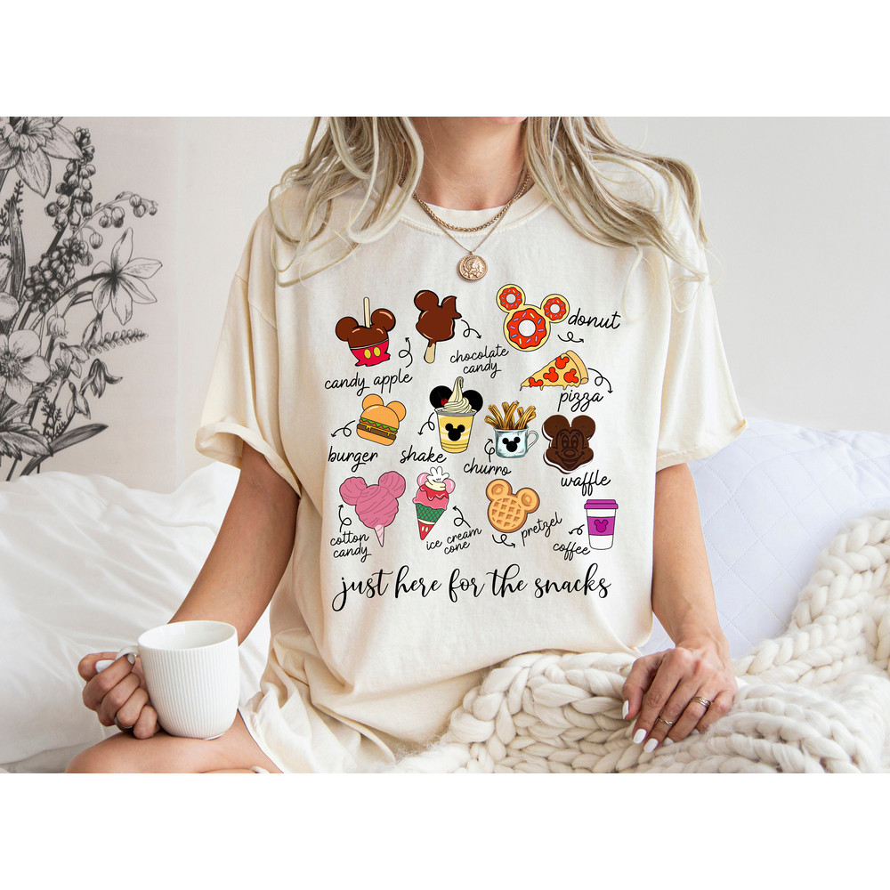 Comfort Colors Just Here For The Snacks Shirt, Disney Snacks Shirt, Disney Snack Goals Shirt, Disney Vacation Shirt, Disney Epcot Shirt.jpg