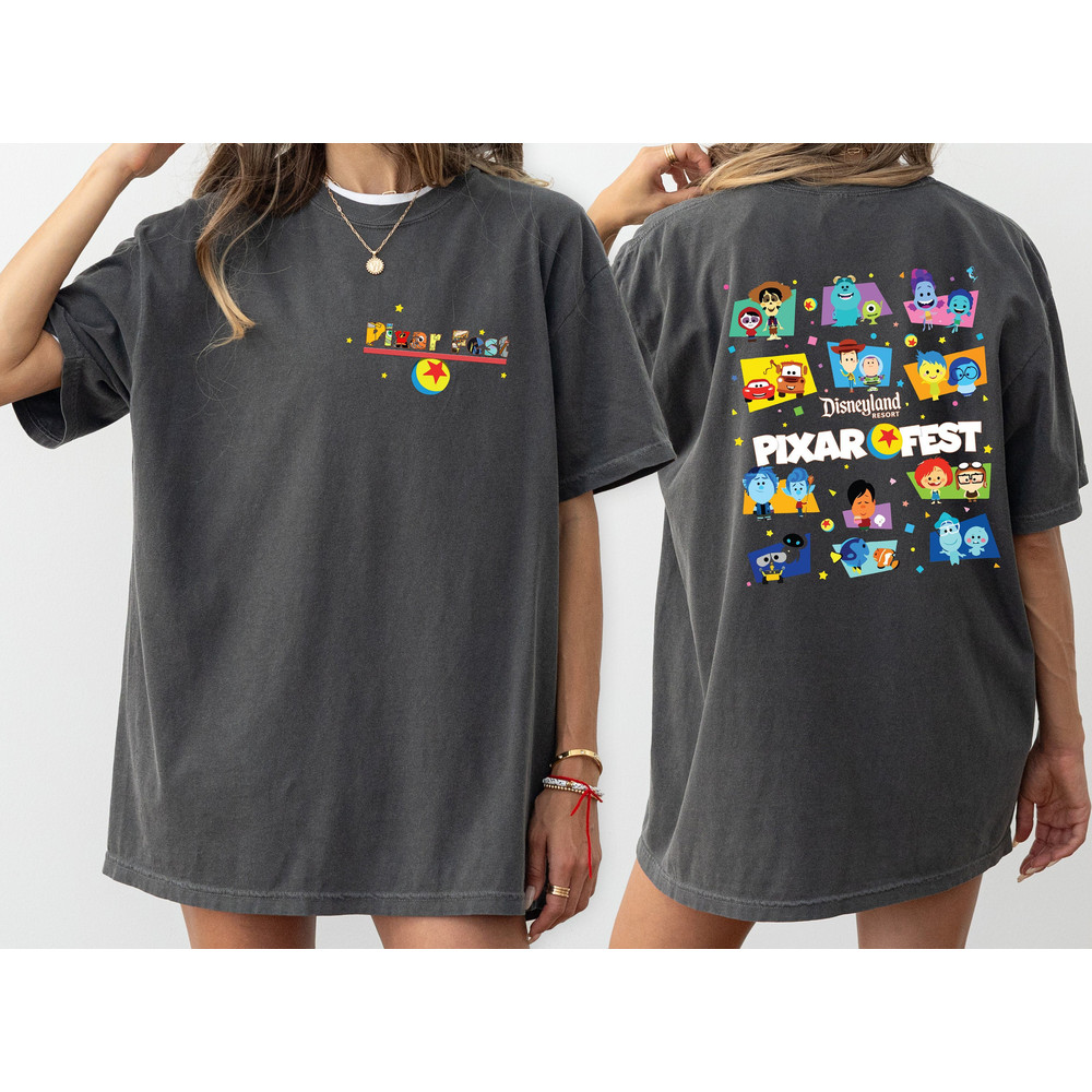 Comfort Colors Pixar Pier Disney Shirt,Disney Pixar Fest 2024 Shirt,Toy Story,Monsters Inc Cars Lightning McQueen,Inside Out,Toy Story Shirt.jpg