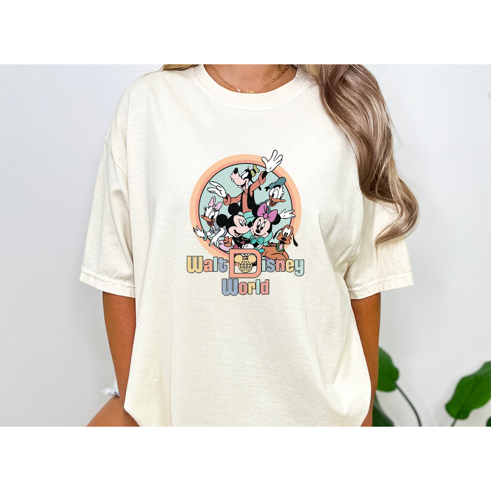 Comfort Colors Walt Disneyworld Shirt, Retro Mickey And Friends Shirt, Disney World Shirt, Vintage Disneyworld Shirt, Magical Kingdom Shirt 1.jpg