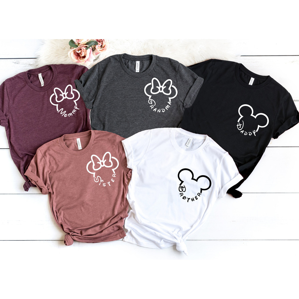 Custom Family Trip 2024, Disney Family Shirts, Disney Pocket Mickey Head Shirt, Disney Trip Shirts, Disney Ear Shirts, Disneyworld Shirts.jpg