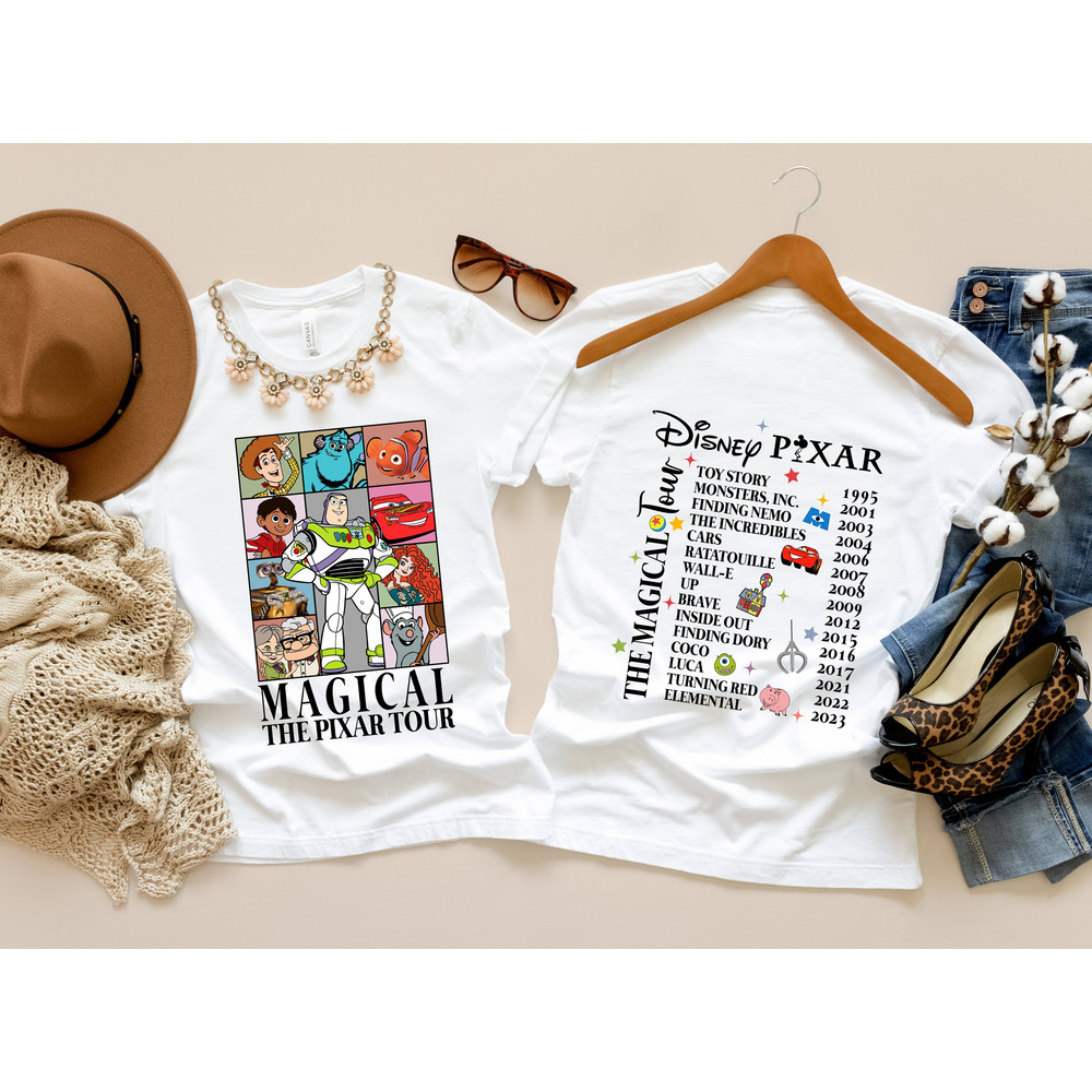 Disney Magical Pixar Tour Shirt, Disney Epcot Shirt, Disney Cars Eras Tour Shirt, Magic Kingdom Shirt,Disney World Toy Story Shirt.jpg