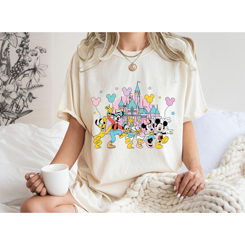 Disney Mouse And Friends Shirt, Friendship, Disney Mouse Castle Shirt, Disneyland Family Vacation, Disney Magical Kingdom, Family Trip.jpg