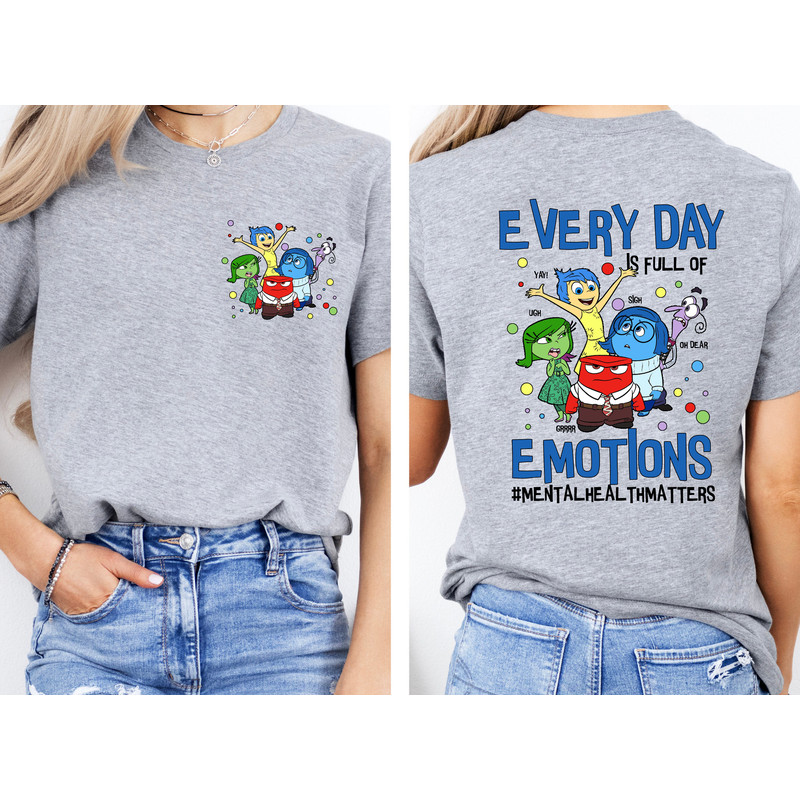 nside Out It's Okay To Feel All The Feels Shirt,Mental Health Shirt, Speech Therapy Shirt, Everyday Is Full Of Emotions Mental Health Tee.jpg