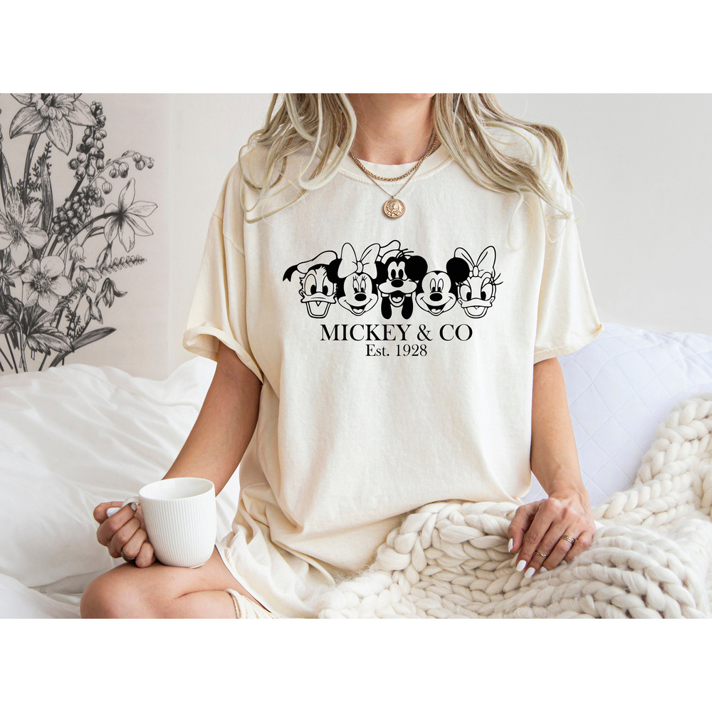 Retro Mickey & Co 1928 Shirt, Vintage Disney Shirt, Mickey And Co, Disneyworld Shirts ,Family Mickey And Friends Shirt, Disney Family Shirt.jpg