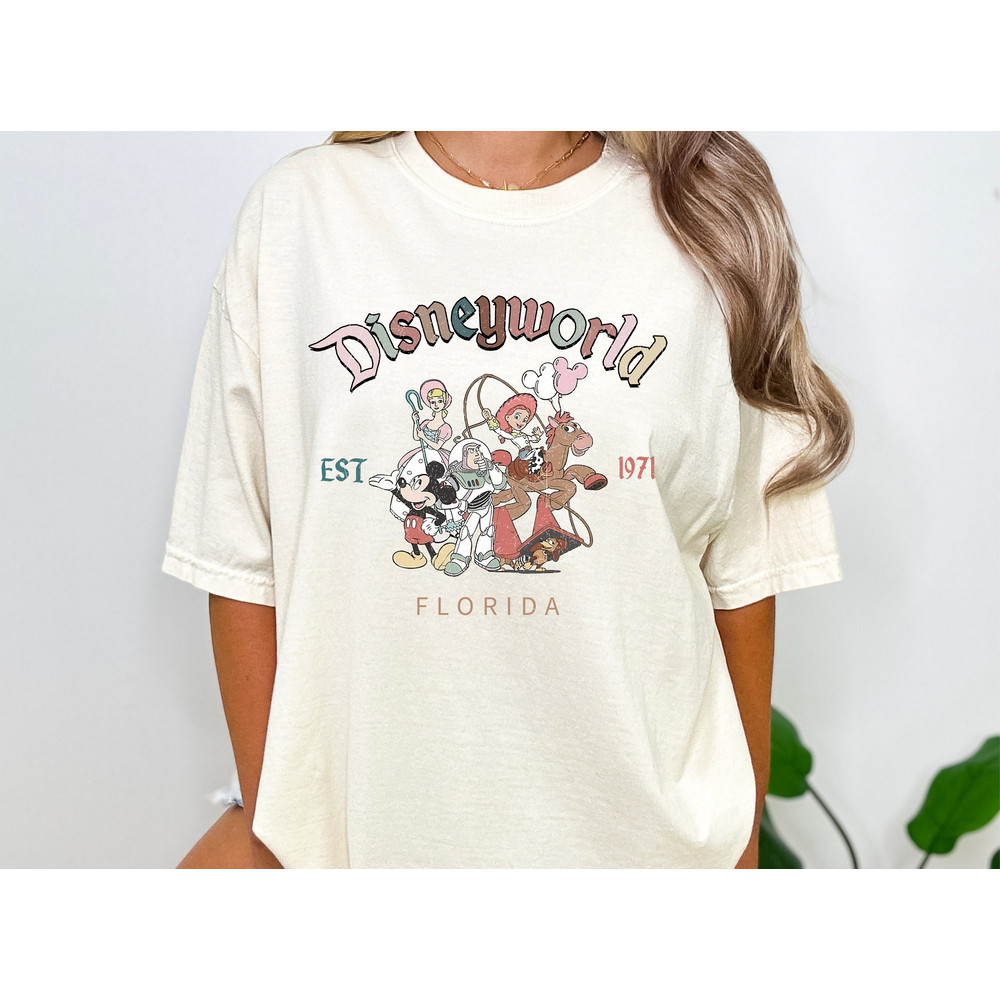Retro Vintage Walt Disney World Est 1971 Shirt, Vintage Mickey And Friends, Disney World Toy Story Shirt,Mickey Balloon Shirt,Disney Family.jpg