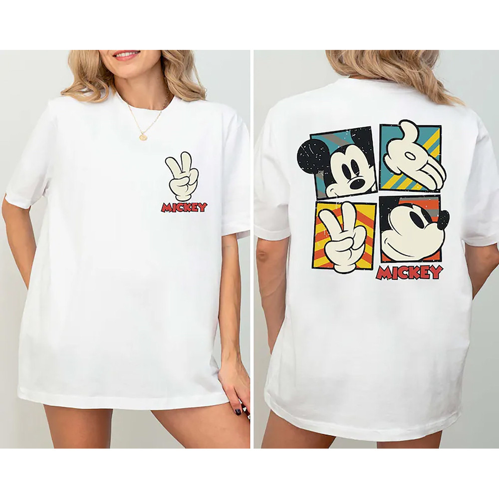 Comfort Colors Disney Classic Mickey Mouse Pose T-Shirt, Mickey Shirt, Disneyland Holiday Vacation Shirt, Disney Retro Shirt, Mickey T-Shirt.jpg