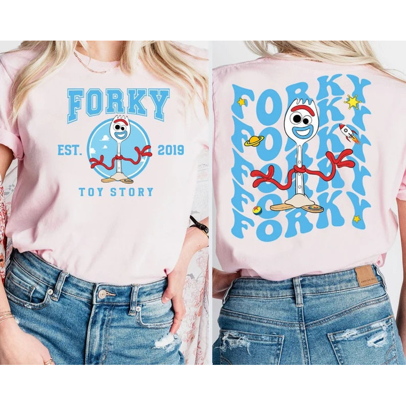 Comfort Colors Forky Est 1995 Toy Story Shirt, Disneyland Shirt, Toy Story Movie Shirt, Infinity and Beyond Tee, Disney Trip Tee,Family Trip.jpg