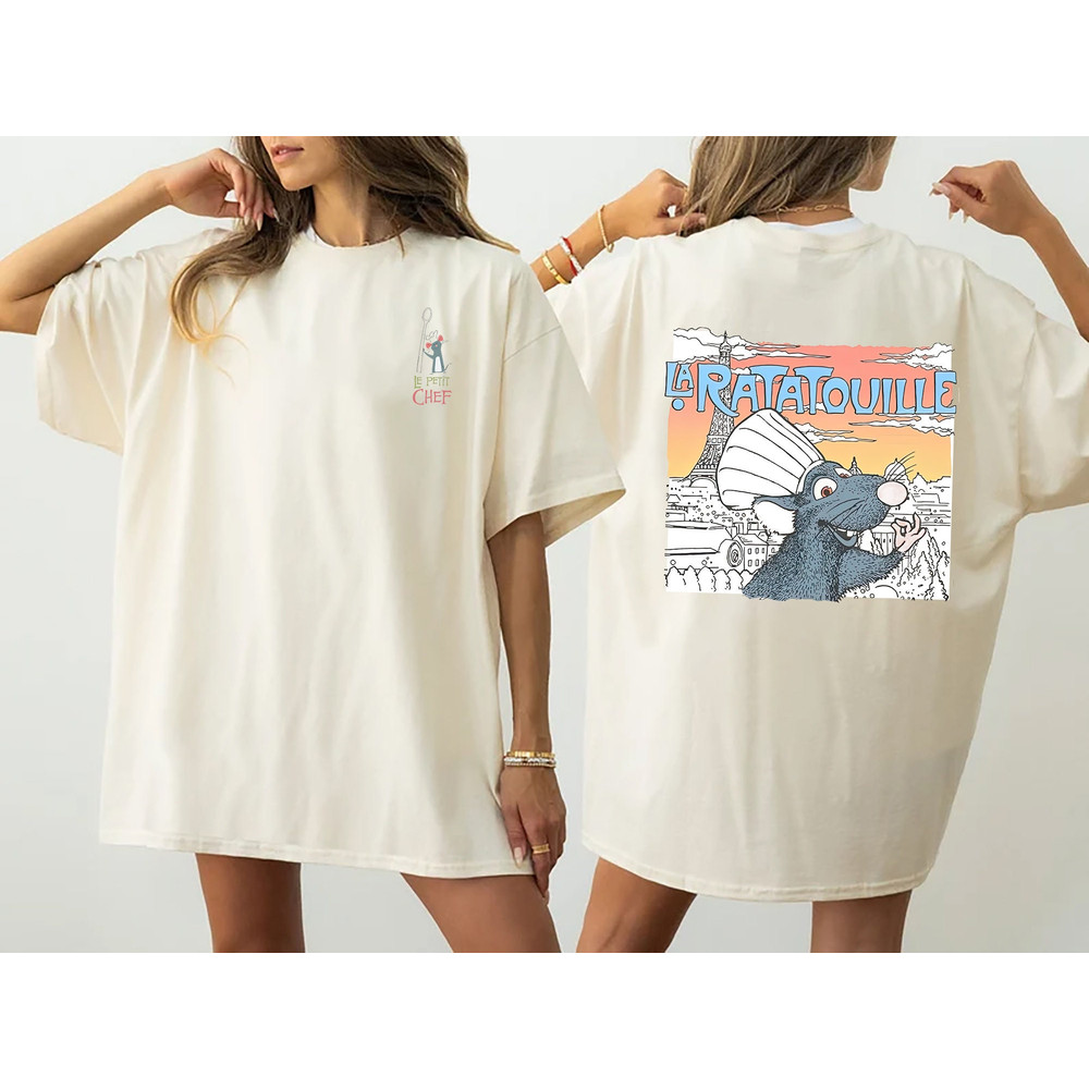 Comfort Colors Retro 2-Sided Disney Pixar Ratatouille Shirt, Cute Remy Little Chef Cook T-Shirt, Remy Ratatouille Adventure Tee, Disneyland.jpg