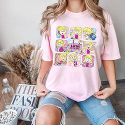 comfort colors retro 90s lizzie mcguire shirt, this is what dreams are made of gift, lizzie mcguire emotions shirt, wdw
