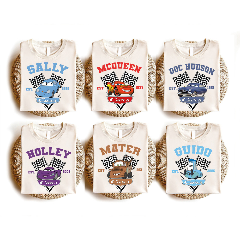 Disney Cars Shirt, Pixar Lightening McQueen Shirt, Cars Sally Shirt, Disney Family Trip Shirt, Disneyland Vacation Tee, PixarMater Shirt.jpg