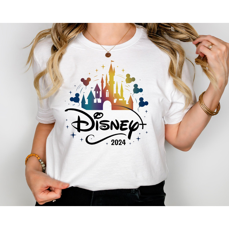 Disney Castle Trip 2024 Shirt, Disneyland Vacation Shirt, Disney Family Trip Shirt, Family Vacation Shirt, Mickey and Friends Matching Shirt.jpg