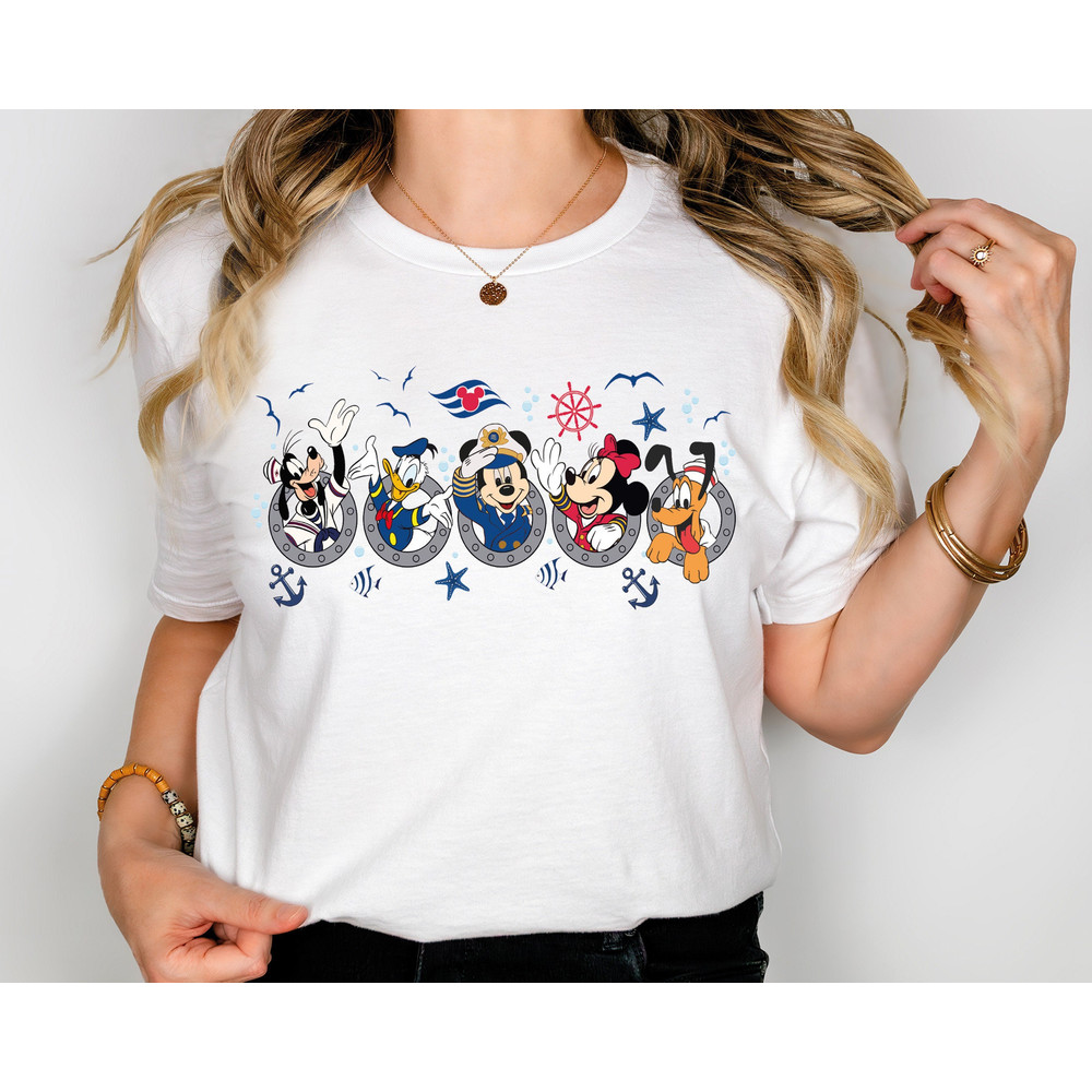Disney Cruise Trip Shirt, Mickey Friends Cruise Crew Shirt, Disney Magical Cruise Shirt, Family Cruise Trip Tee, Disneyland Cruise Vacation.jpg