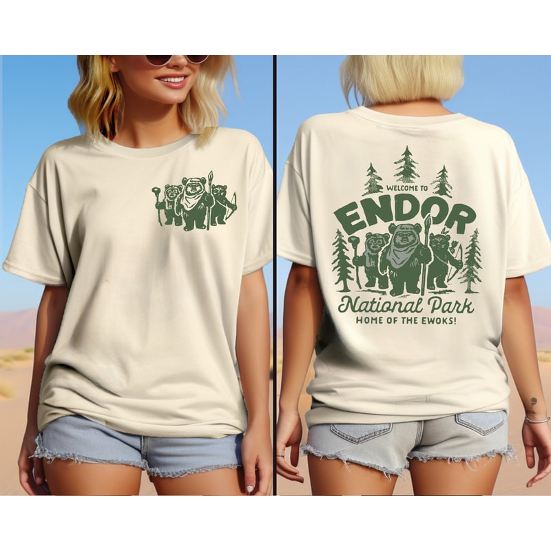 Disney Endor Shirt, Star Wars Planet Shirt, Ewok Shirt, Galaxy's Edge Shirt, Endor Park Shirt, Disneyland Park Shirt, Family Vacation Shirt.jpg