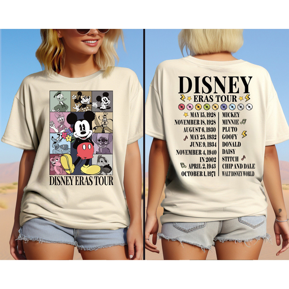 Disney Eras Tour Shirt, Mickey Friends Family Trip Shirt, Mickey Eras Tour Shirt, Disneyland Vacation Shirt, Disney World Tour Shirt.jpg
