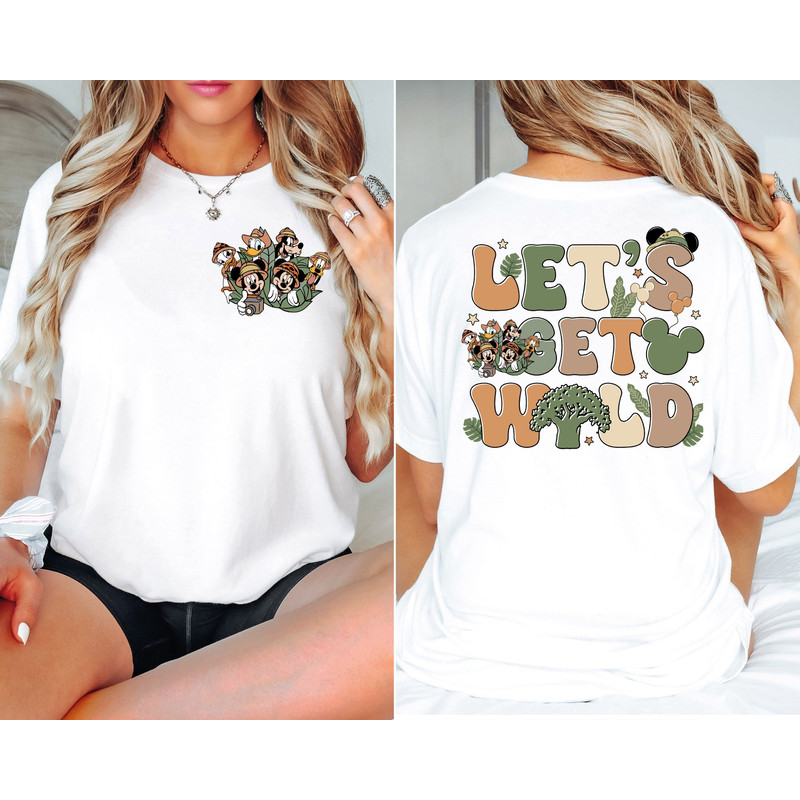 Disney Lets Get Wild Shirt, Mickey Friends Safari Shirt, Disneyland Vacation Tee, Animal Kingdom Shirt, Disney Trip Adventure, Hakuna Matata.jpg