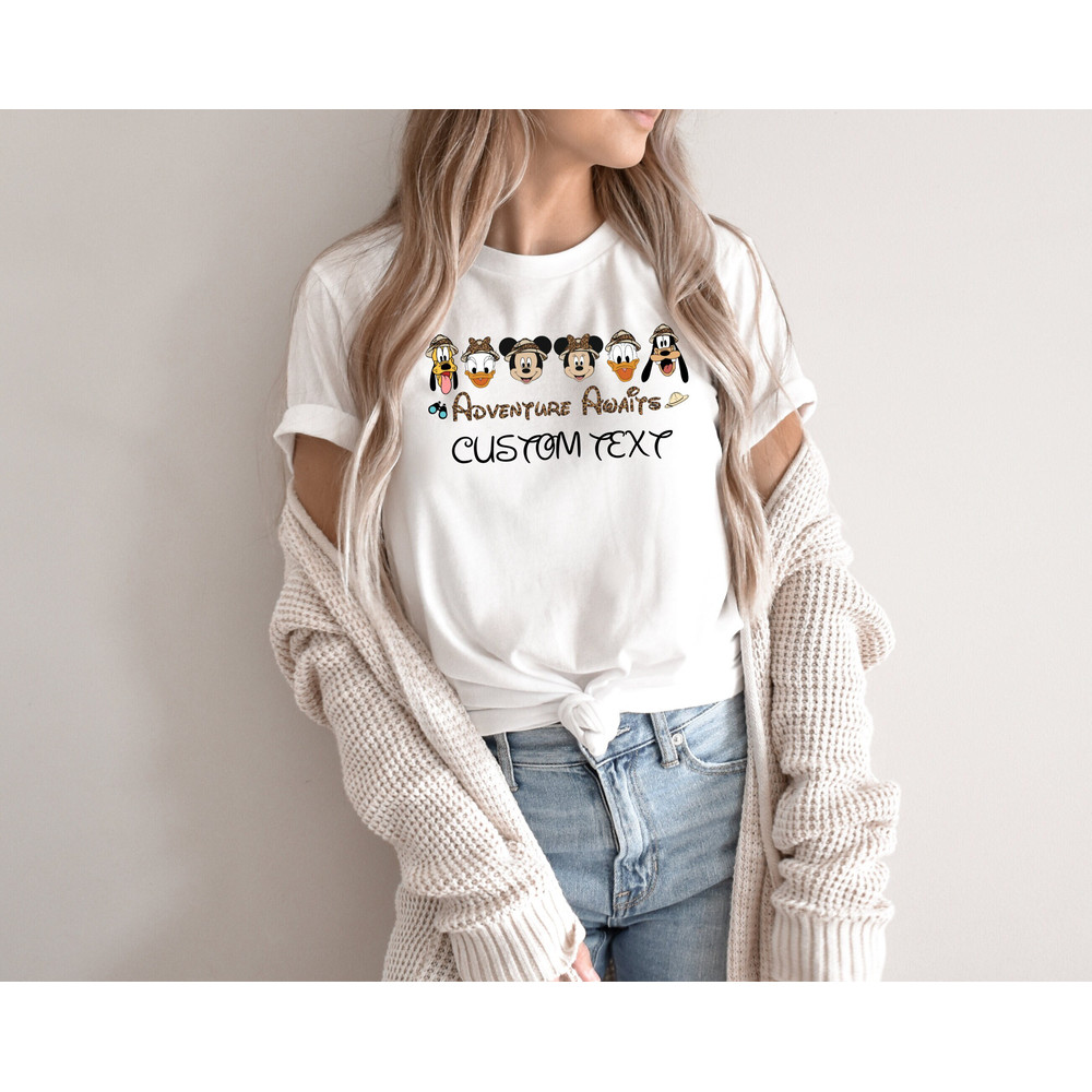 Animal Kingdom Shirt, Mickey and Friends Tee, Leopard Mickey Shirt, Disney Kids T-Shirt, Family Vacation Shirts, Disney Fun Shirt.jpg