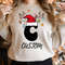 Christmas Custom Name Initial Sweatshirt, Xmas Matching Pajama, Family Christmas Sweatshirt, Personalized Christmas Couple Sweatshirt.jpg