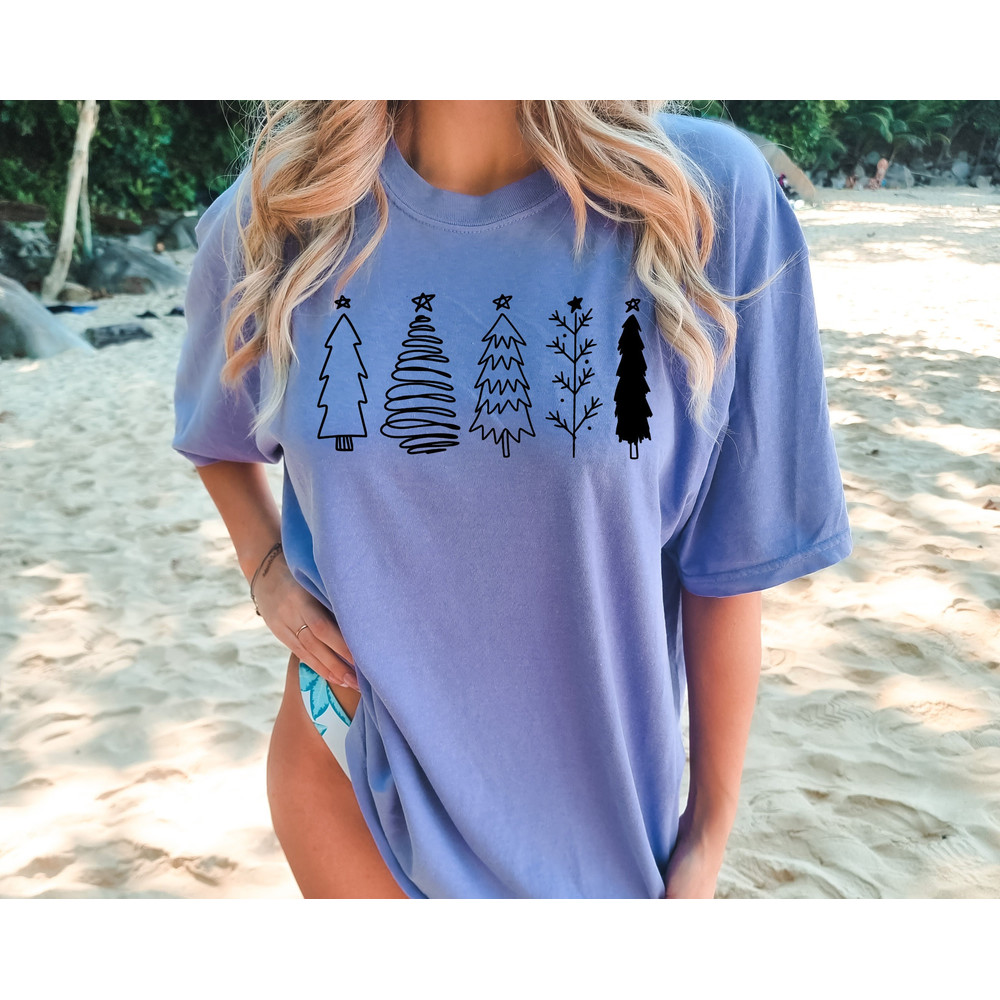 Christmas Trees Shirt, Christmas Shirts for Women, Christmas Tee, Christmas TShirt, Shirts For Christmas,Cute Christmas t-shirt,Holiday Tee.jpg