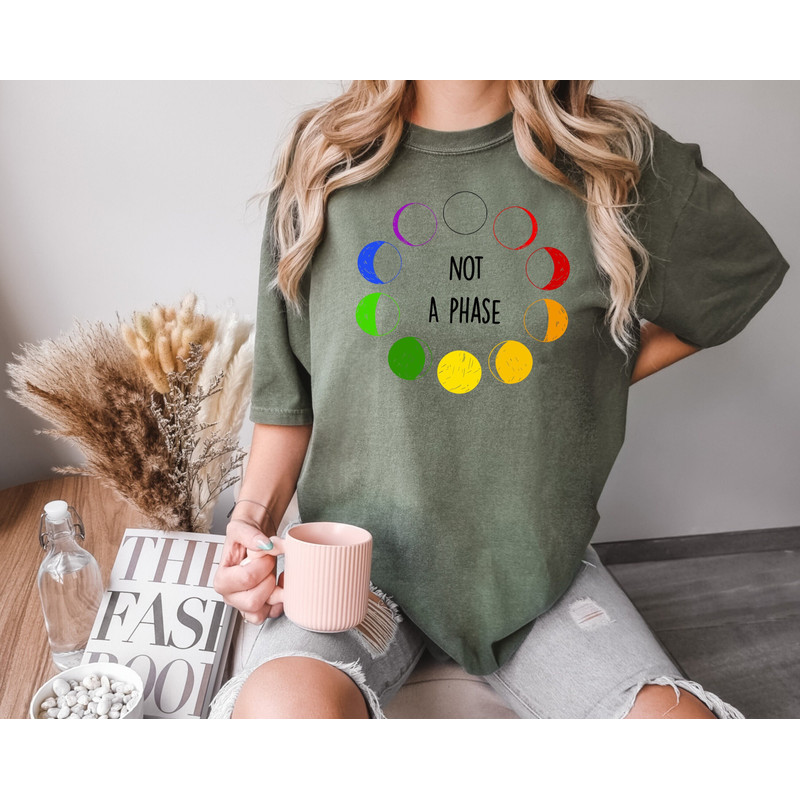 Comfort Colors® Bi Pride T-shirt, Not a Phase, bisexual shirts T-Shirt, Retro tee, LGBT Shirt, Love Wins,Lesbian Shirt, Rainbow Shirt.jpg