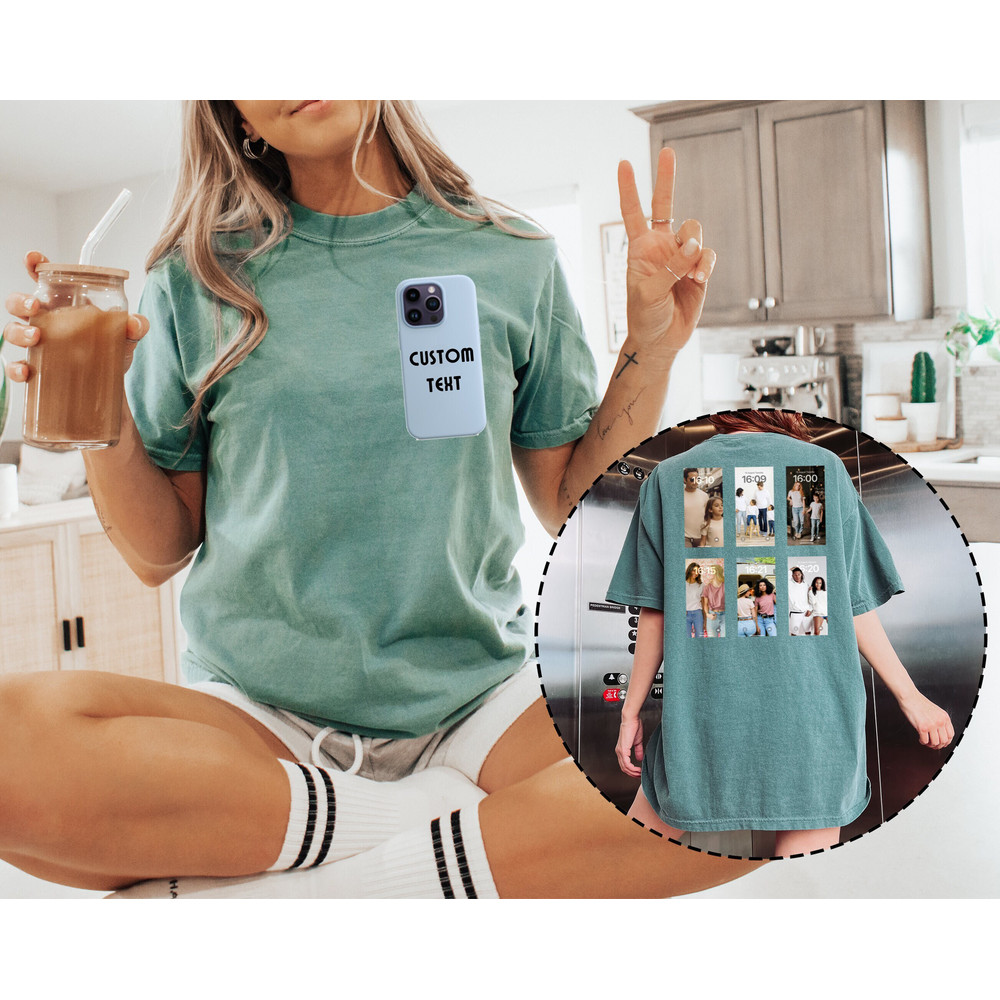 Comfort Colors® Custom phone case shirt, Trendy phone case shirt, Personalized shirt, Custom family shirt, Wallpaper shirt, Christmas Gift.jpg