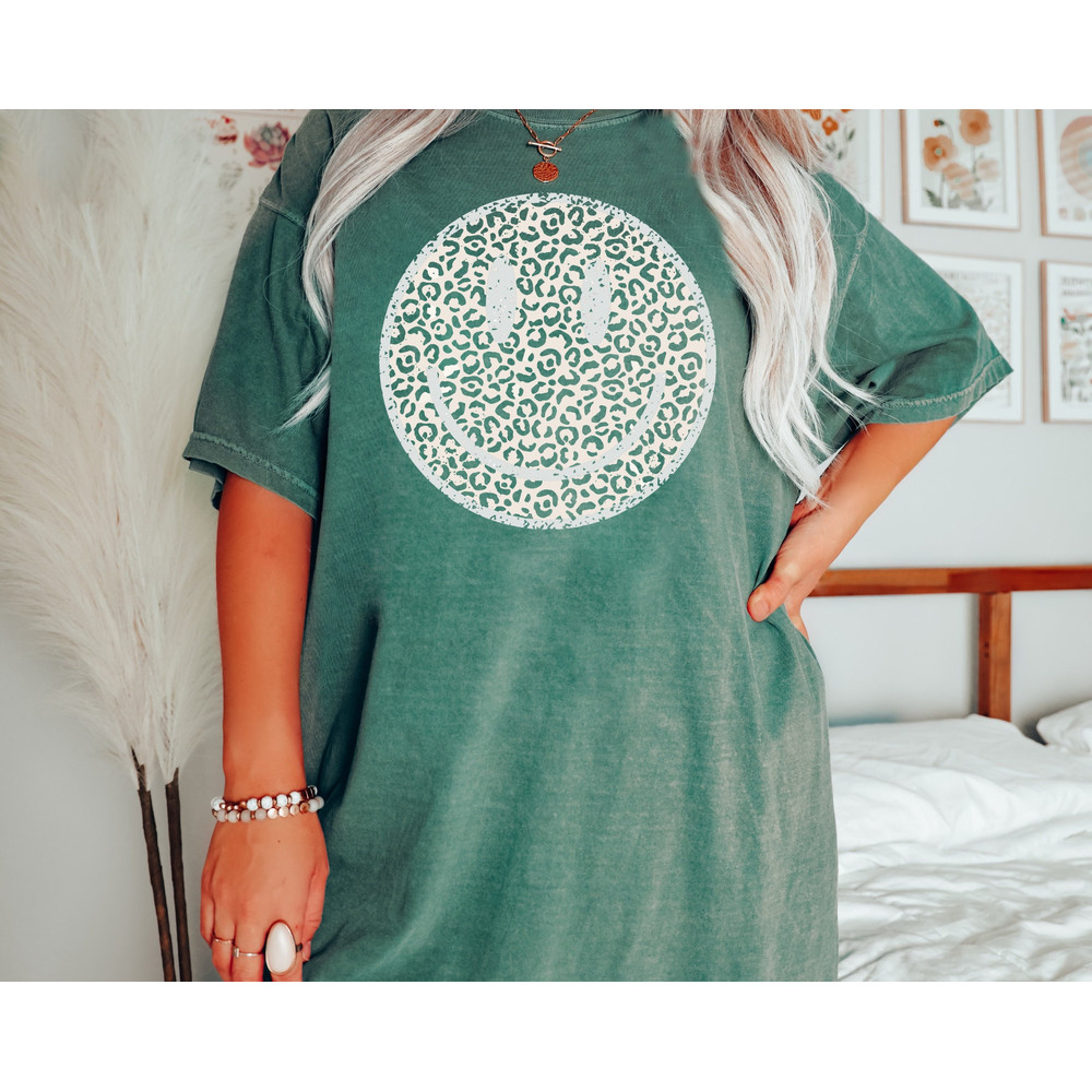 Comfort Colors® Cute Smile Shirt - Smiley Face Shirt - Happy Face Shirt - Happy Face For Men And Women - - Positive Vibes T-shirt.jpg