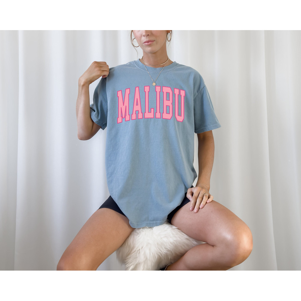 Comfort Colors® Malibu Shirt, Oversized Malibu T-shirt, Malibu Tee, summer shirt, Big Malibu Shirt.jpg
