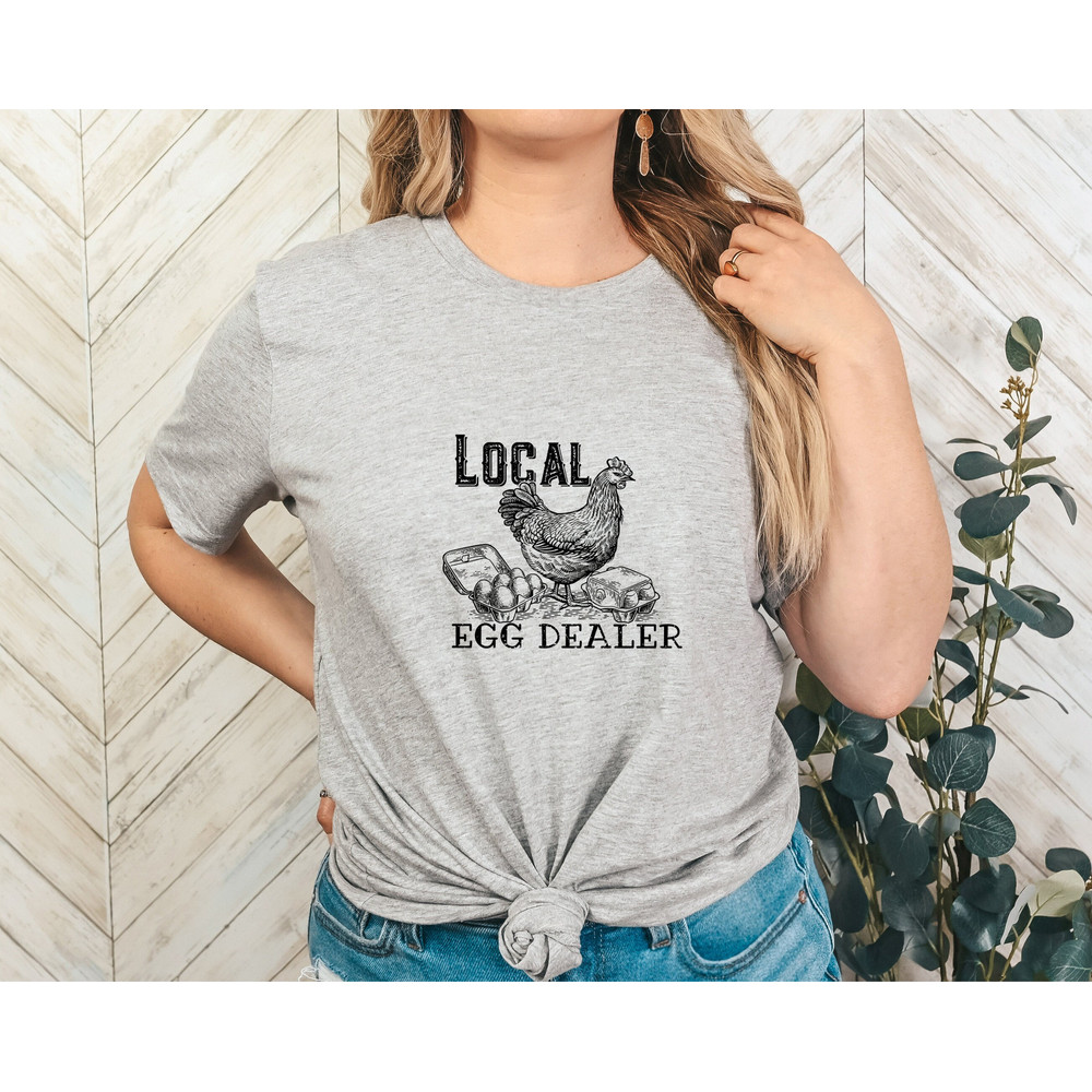 Egg Dealer Easter Shirt,Vintage Easter Top, Thoughtful Easter Gift for Her, Festive Easter Clothing, Cute Easter Bunny Shirt.jpg