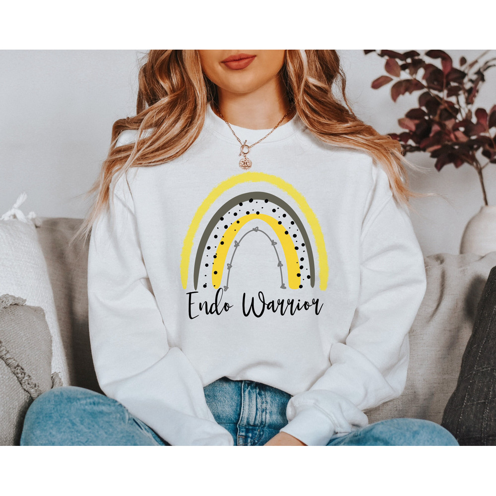 Endometriosis Warrior Sweatshirt, Endometriosis Crewneck Sweatshirt, Endometriosis 1 in 10 Tee, Endometriosis Gift, Endometriosis Tees.jpg