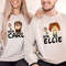 His Carl Her Ellie Shirt, Carl And Ellie Tee, Up Couple Tee, Disney Couple Tee, Mr and Mrs Top, Matching Couple Apparel.jpg