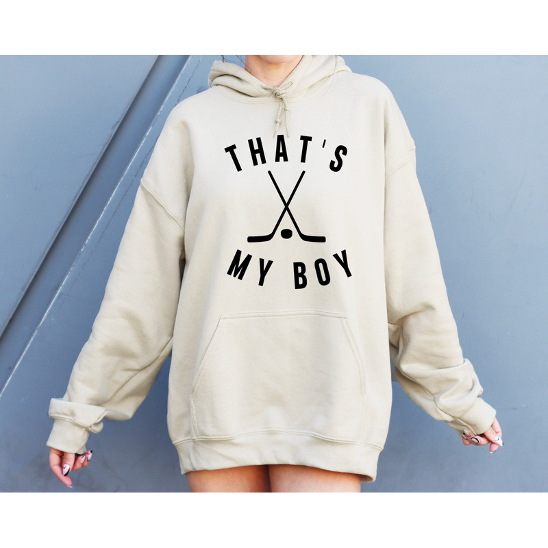 Hockey Sweatshirt, That's My Boy Hockey Sweatshirt, Hockey Boy Hoodie, Game Day Sweatshirt, Hockey Lover Gift, Hockey Vibes Sweatshirt.jpg