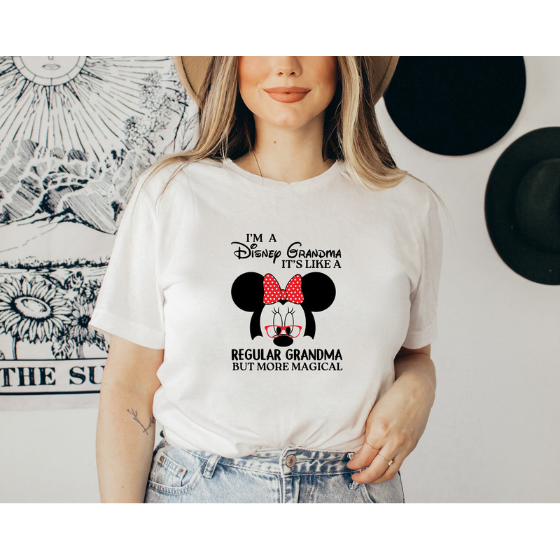 I'm Disney Grandma It's Like A Regular Grandma Minnie Shirt, Grandma Disneyland Shirt, Grandma Shirt, Disney Magical Shirt, Gift For Granny.jpg