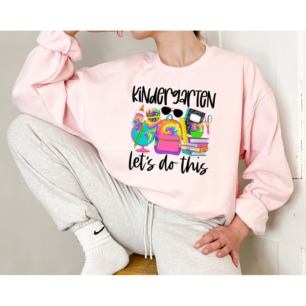 Kinder Garten Sweatshirt, Kinder Squad, Kinder Team, Kindergarten Teacher Sweatshirt, Kindergarten Hoodie, Kinder Teacher Sweatshirt.jpg